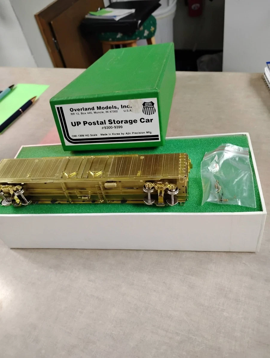 Overland Models UP Postal Storage car HO Brass