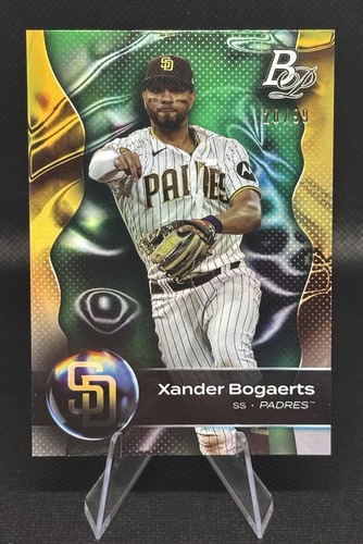 2023 Bowman Platinum Green /99 SP #59 Xander Bogaerts San Diego Padres