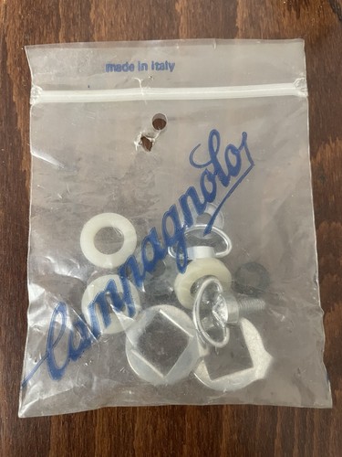 Palancas de cambio Campagnolo Record Drillium de colección soldadura por fricción negras RARAS - Imagen 5 de 5