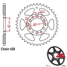 JT Sprockets JTR1842.47 JT SPROCKET 47 TOOTH