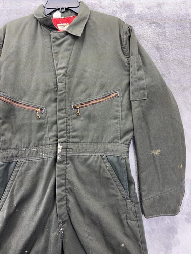 VTG Blue Bell Sanforized Lined Adult Large Coveralls 36x30 Mechanics Farm Ranch - Picture 3 of 24