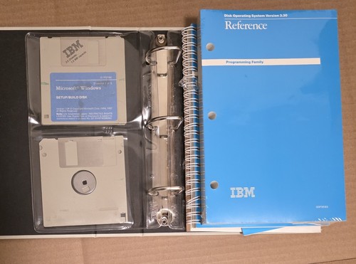IBM PC DOS 2.1 + 3.3 + 4.0 Technical Reference Manuals~ 3.5" + 5.25" Floppy - Picture 10 of 15