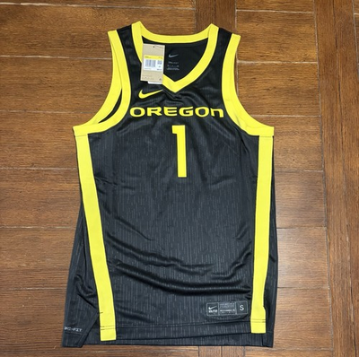 #ad #ad NIKE OREGON DUCKS LIMITED BASKETBALL JERSEY ELITE SIZE S CZ6583 010 NWT $40.00
