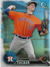 KYLE TUCKER 2016 BOWMAN CHROME DRAFT REFRACTOR #BDC-137 CUBS