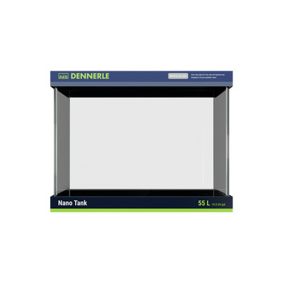 Dennerle Nano Tank White Glass, 55 L - 45 x 36 x 34 cm Nanoaquarium Aquascaping