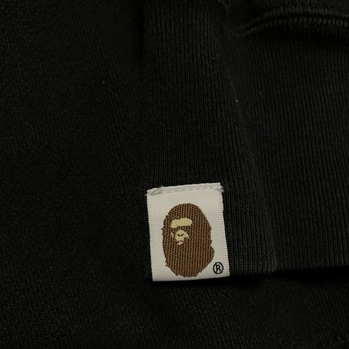 Sudadera con capucha negra gráfica Bape Medium Busy Works A Bathing Ape - Imagen 6 de 9
