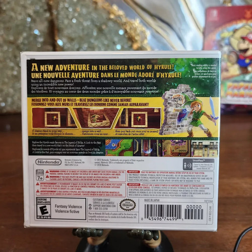 Nintendo 3DS The Legend Of Zelda A Link Between Worlds Nintendo Selects  Sealed - Picture 3 of 3