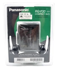 Panasonic RQ-P30 Walkman Portable Cassette Player w/ Headphones - NEW/SEALED