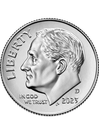 2023 D  BU  UNC   ROOSEVELT DIME