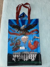 Trader Joe’s Washington DC Tote Bag Eco Reusable Shopper USA Eagle White House