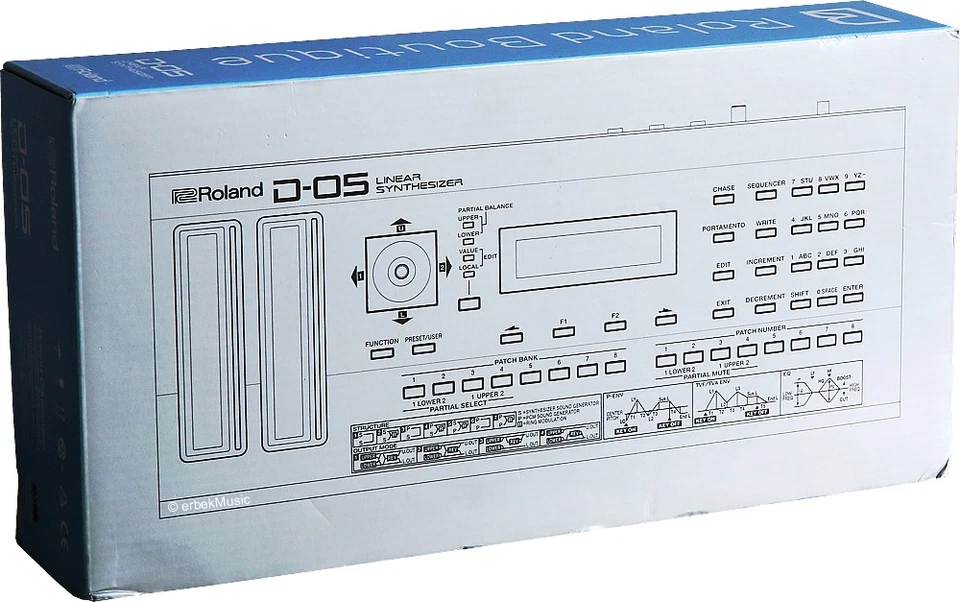 Roland D-05 Boutique Linear Synth D50 Reissue + K25m Keys NEUwertig + 2J GEWÄHR!