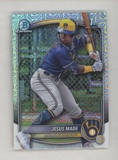 2025 Bowman Chrome 1st Mega Box Jesus Made Milwaukee Brewers RC Rookie