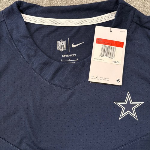 *NEW* Dallas Cowboys - Nike NFL Dri-Fit - On Field Short Sleeve Shirt - Mens L - Picture 2 of 7