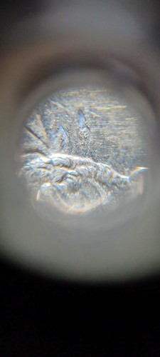 2010 P Lincoln Golden Dollar " Struck Thru " Error Coin - Picture 3 of 4