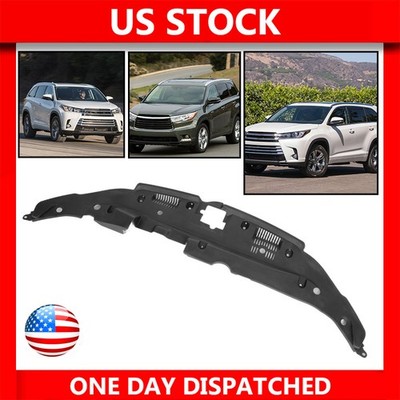New Upper Radiator Support Cover For 2014-2019 Toyota Highlander TO1224107 Black