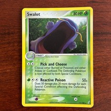 Swalot 11/100 Holo Rare EX Crystal Guardians Pokemon Card