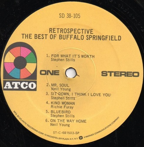 Buffalo Springfield - Retrospective - The Best Of Buffalo Springfield (LP, Comp, - Picture 3 of 4