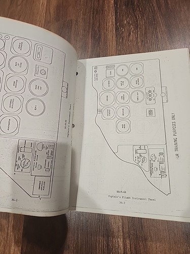 Vintage Delta Airlines DC-8 Series 51 & Series 61 1968 Training Manual - Picture 4 of 6