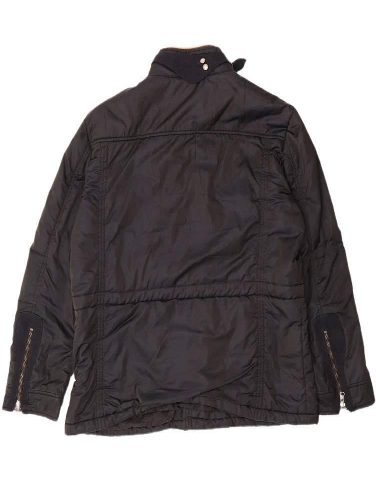 Chaqueta cortavientos HOGAN para hombre UK 42 XL negra poliéster BB01 Foto 2 de 4