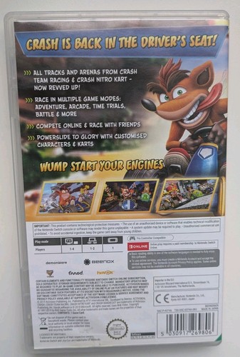 Crash Team Racing: Nitro-Fueled - Juego Nintendo Switch 2. - Imagen 4 de 4