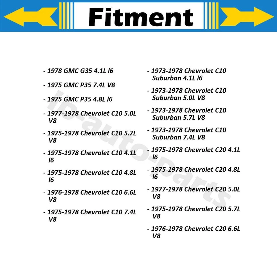 2X Manguera de línea de freno delantero primera parada para camioneta Chevrolet C10 1973-1973 Foto 4 de 4