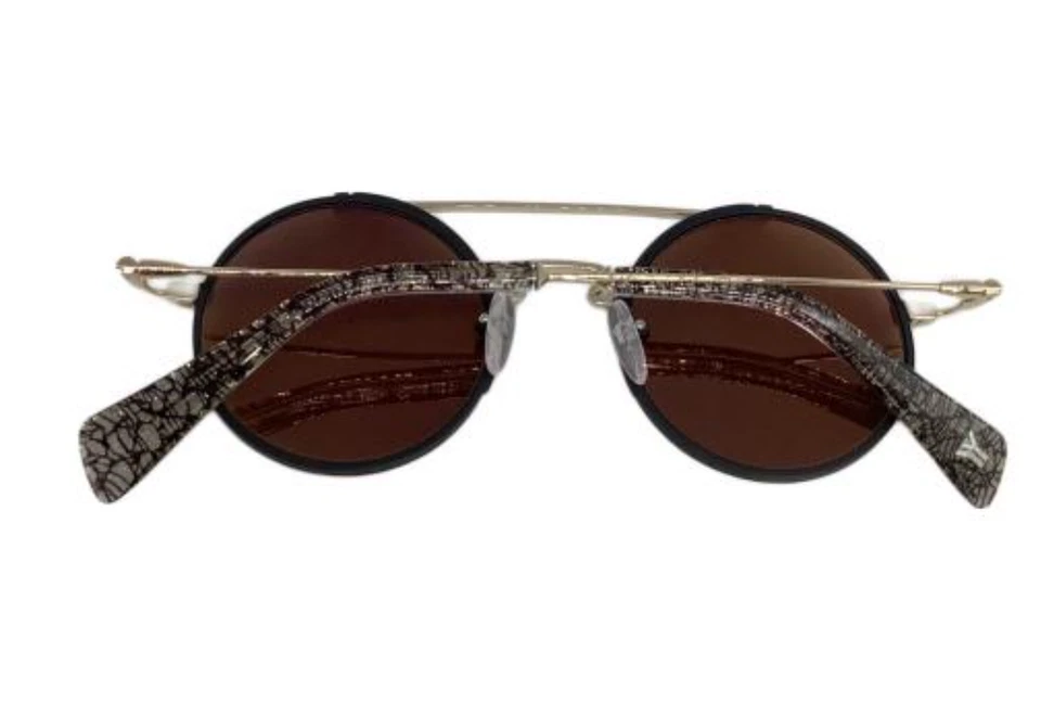 Gafas de sol YOHJI YAMAMOTO marrón Lente Color: Marrón YY7018 Usadas Foto 2 de 4
