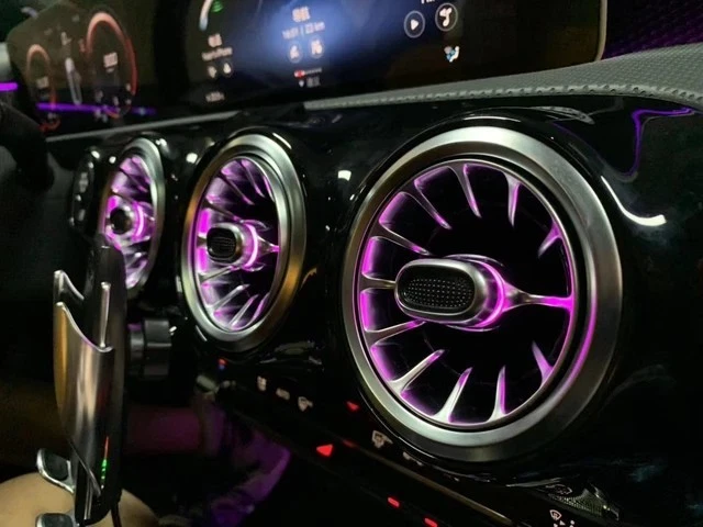 Mercedes Benz A Class CLA W177 W118 X118 From 2019 Ambient Lighting Kit UK  - Image 4 of 4