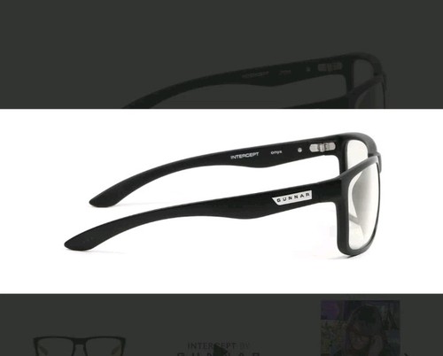 Gafas para computadora para videojuegos GUNNAR - Marco negro Intercept Onyx - Imagen 2 de 2