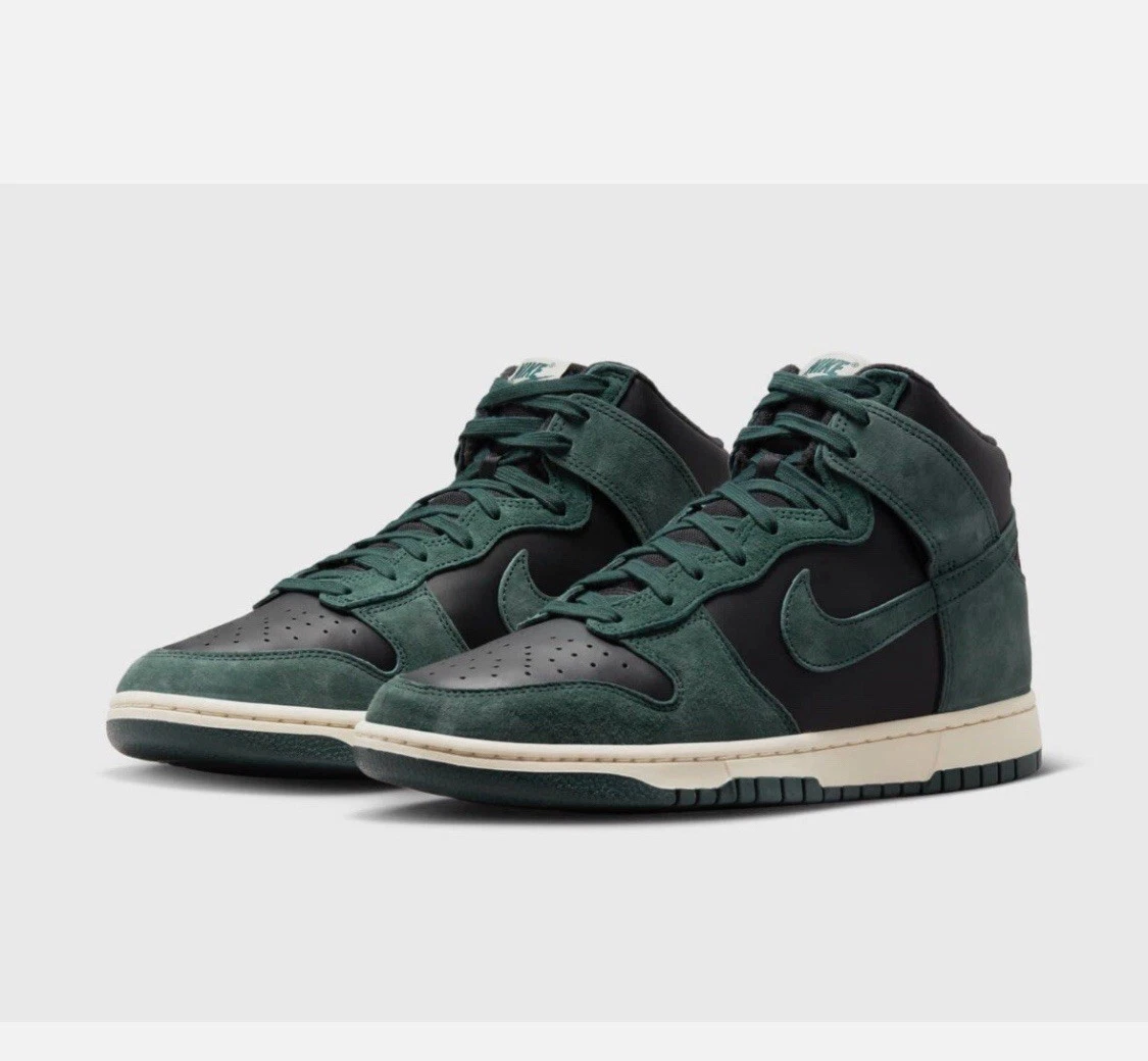 Preços baixos em Nike Dunk Premium High Faded Spruce | eBay