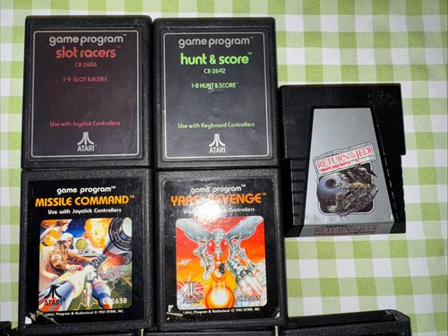 Atari 2600 Spielepaket - 13 Spiele - Pacman, Star Raiders, Yars Revenge, Star Wars - Bild 4 von 4