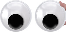 2Pcs Giant Googly Eyes 5.9" Self Adhesive Wiggle Eyes for DIY Crafts  Decoratio