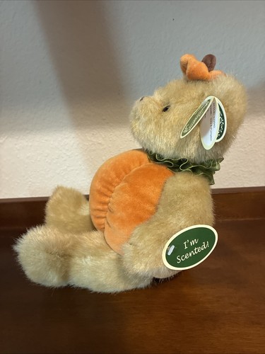 VTG Bearington Kids Izzy A. Pumpkin Teddy Bear Halloween Stuffed Animal Plush - Picture 2 of 8
