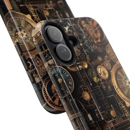 Steampunk Themed Cool Phone Case for iPhone 17 16 15 14 13 12 11 SE iPhone Case - Picture 19 of 69