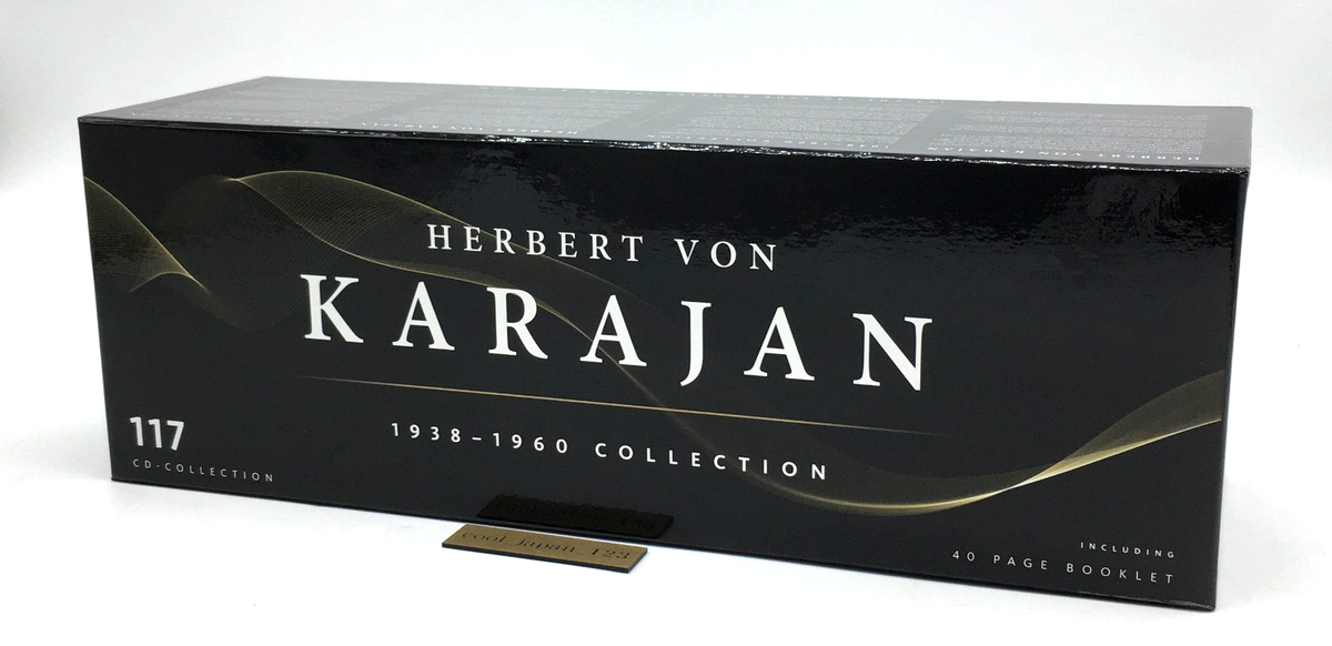 どばーん　カラヤン　1938−1960コレクション　117CD Herbert von Karajan 1938–1960 Collection 117 CD Box Set