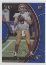 2017 Panini Select Concourse Blue Prizm 37/149 CJ Beathard #39 Rookie RC