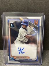 2024 Bowman Chrome - Prospect Autographs Yohairo Cuevas #CPA-YCU (AU, RC)