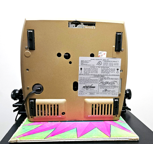 Máquina de escribir Sears Portable Electric Power 12 1973 vintage con estuche FUNCIONA EN MUY BUENA CONDICIÓN EE. UU. - Imagen 14 de 21