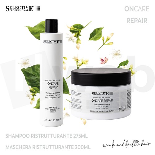 Selective Professional ONcare Repair Capelli danneggiati, fragili o porosi SET - Imagen 8 de 11