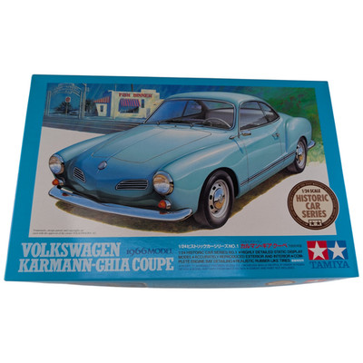 Tamiya Volkswagen Karmann-Ghia Coupe 1966 1/24 Model Kit 89652 Open Box