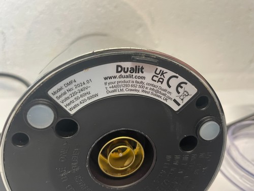 Dualit Hot Chocolate Maker & Milk Frother Silver DMF4 - Used (Broken Part on Lid - Picture 9 of 10