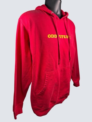 Odd Future Santa Cruz Rojo Gráfico Monopatín Pullover Sudadera con Capucha Grande - Imagen 5 de 12