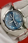 Seiko Asymmetrical 7t62-0AM0 Rare Vintage Quartz Chronograph Wristwatch