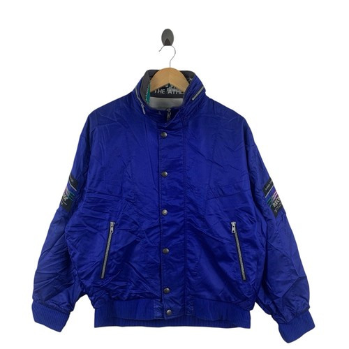 Vintage ASICS RECORDER ATHLETIC Collection Jacket Windbreaker Parka - Picture 3 of 9