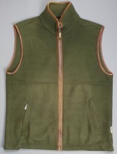 SCHOFFEL Gilet Men's 2-3XL Size 48 Oakham Fleece Green Polartec Vest Country