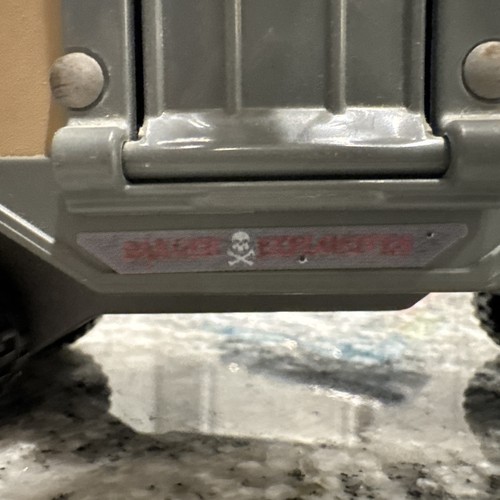 TONKA Pressed Steel Dangerous Cargo Semi Tractor Trailer Truck Vintage 1980 - Picture 16 of 16