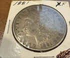 1881 MORGAN SILVER DOLLAR GREAT!