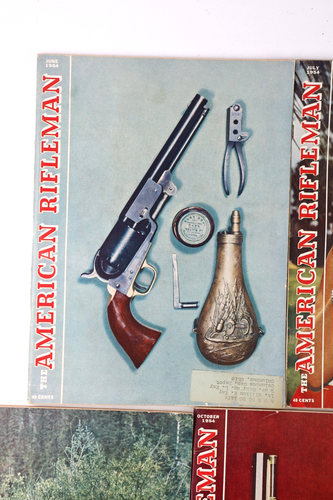 1954 The American Rifleman Magazine Lot of 7 – Vintage Hunting NRA - Picture 2 of 9