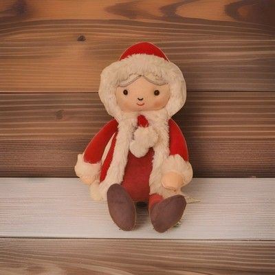 Jellycat Joy Puppe Neu Mit Etikett Mrs Santa Weihnachtsmann 