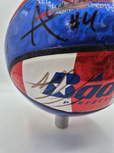 HARLEM GLOBETROTTERS SIGNED B-BALL CLASS OF 2002 NAISMITH BB HALL OF FAME BADEN - Bild 5 von 13
