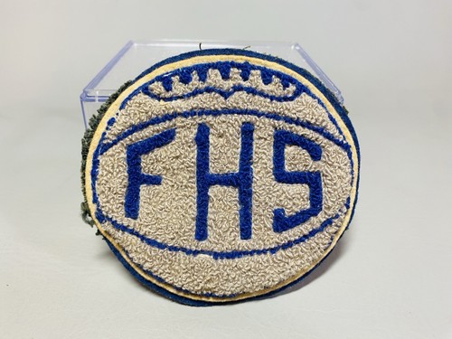 LOTTO TOPPE GIACCA LETTERMAN VINTAGE ANNI 50 "F" FAIRFAX LICEO BASKET LANA - Foto 4 di 7